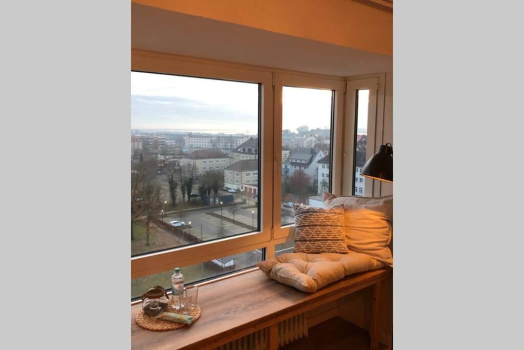 Yachtpanorama Weser Und Yachthafenblick 1 Zi 7Og بريمرهافن المظهر الخارجي الصورة