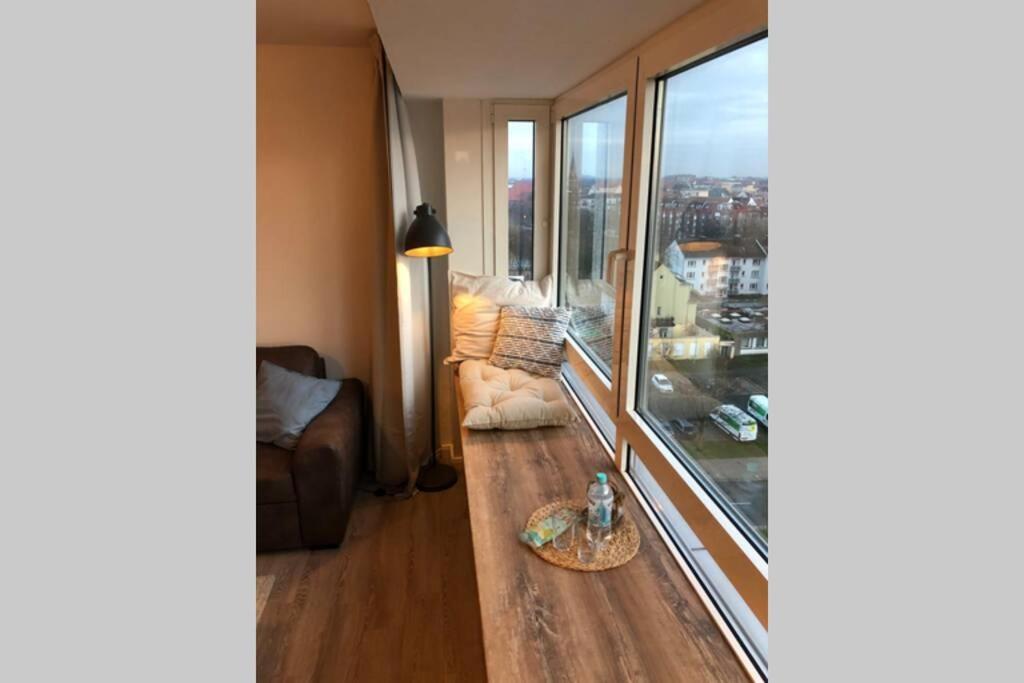 Yachtpanorama Weser Und Yachthafenblick 1 Zi 7Og بريمرهافن المظهر الخارجي الصورة